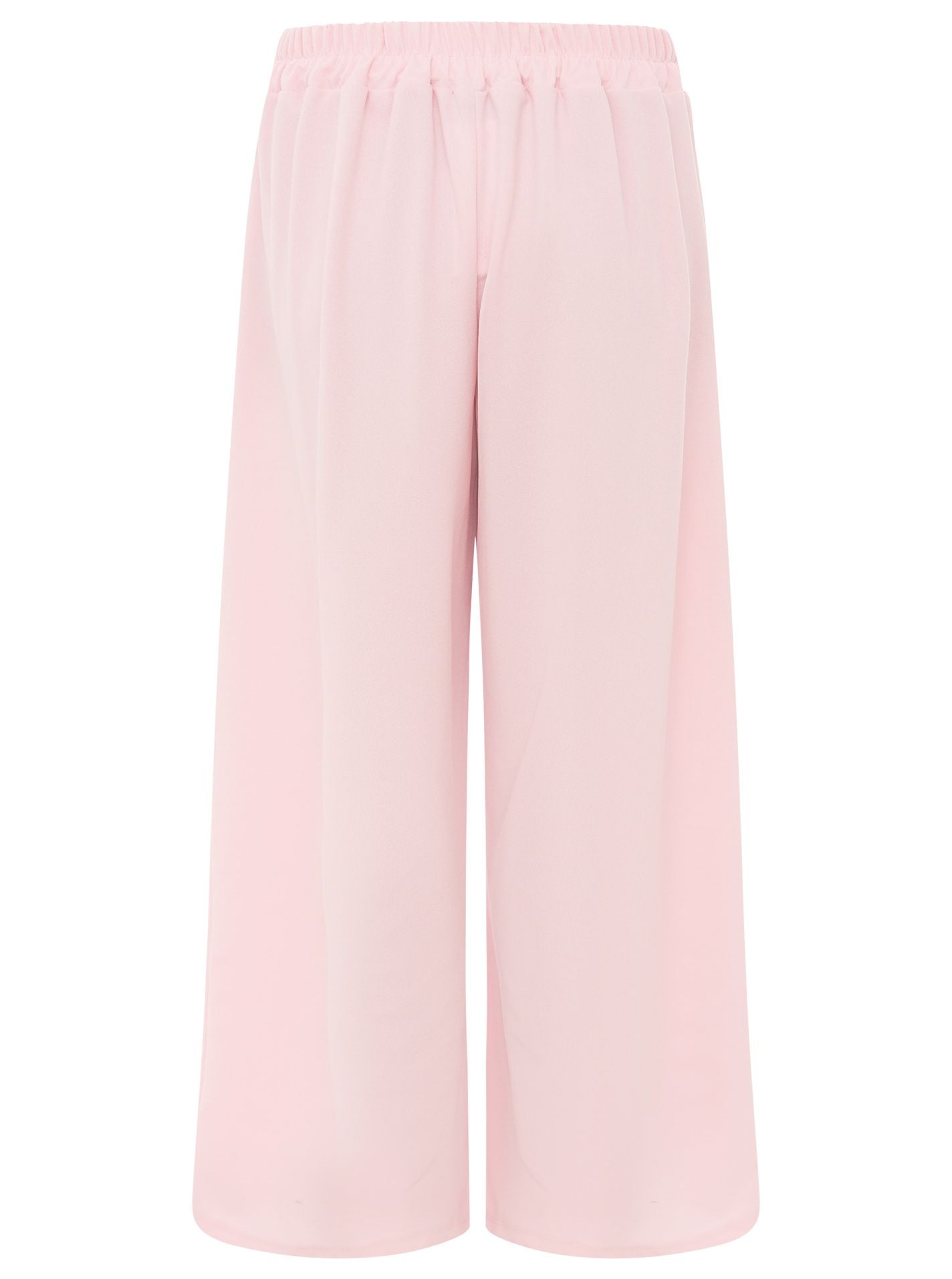💕 Zwillingsherz Oversize Stoffhose "Bundfalte" Rosa