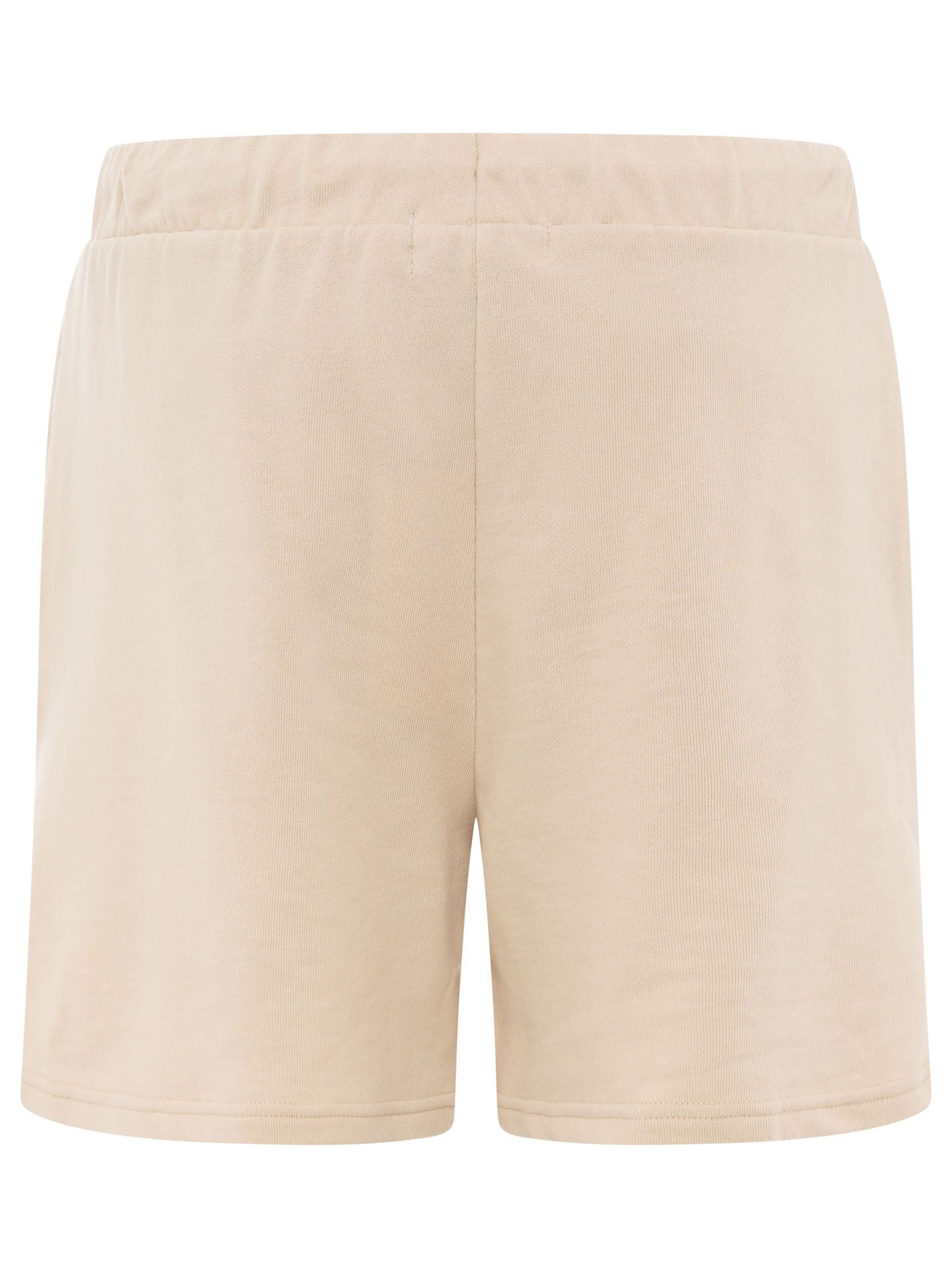 💕 Zwillingsherz Shorts "Feel Good Club" Beige