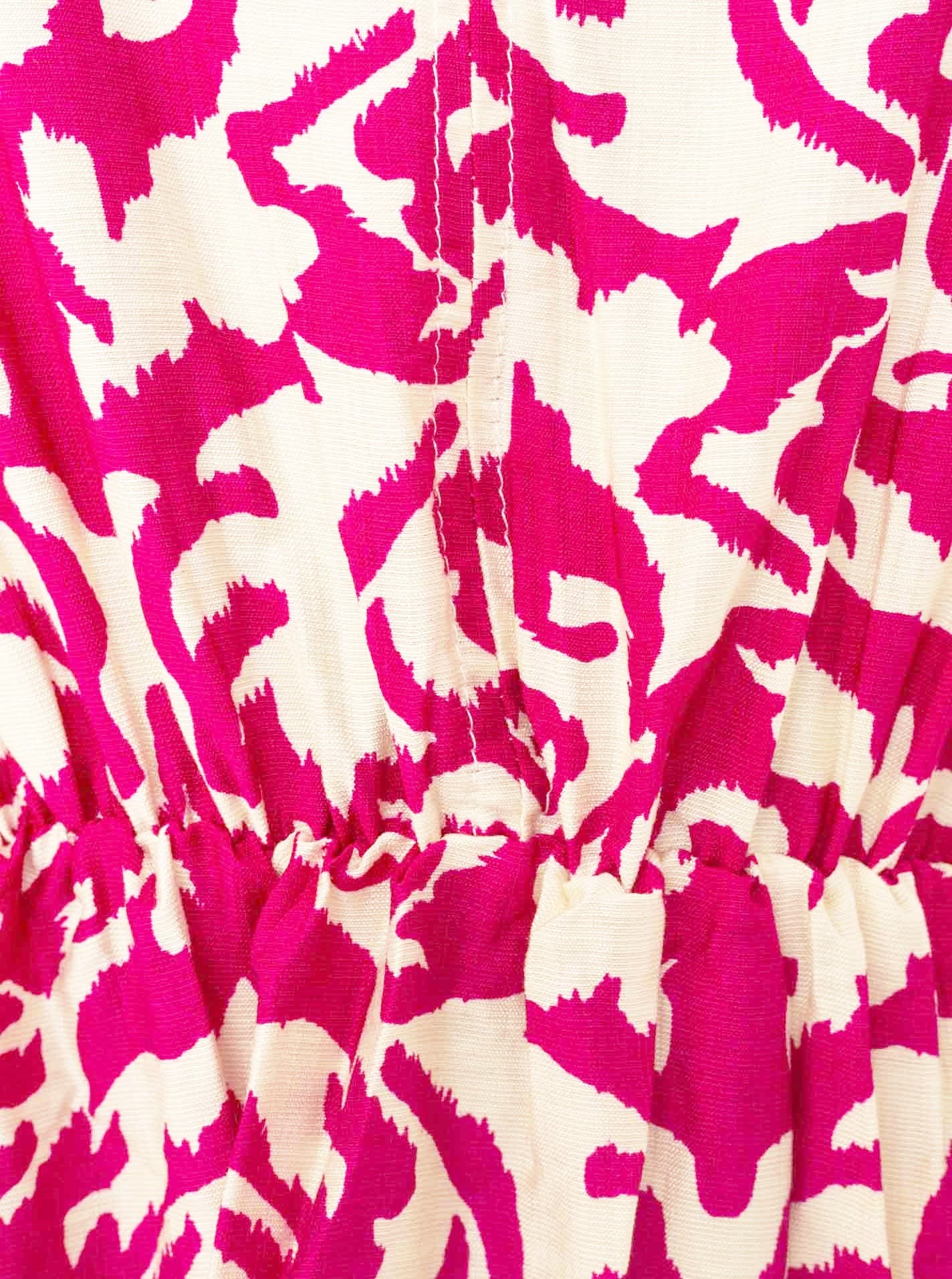 💕 Zwillingsherz Maxikleid "Ornamente" Pink
