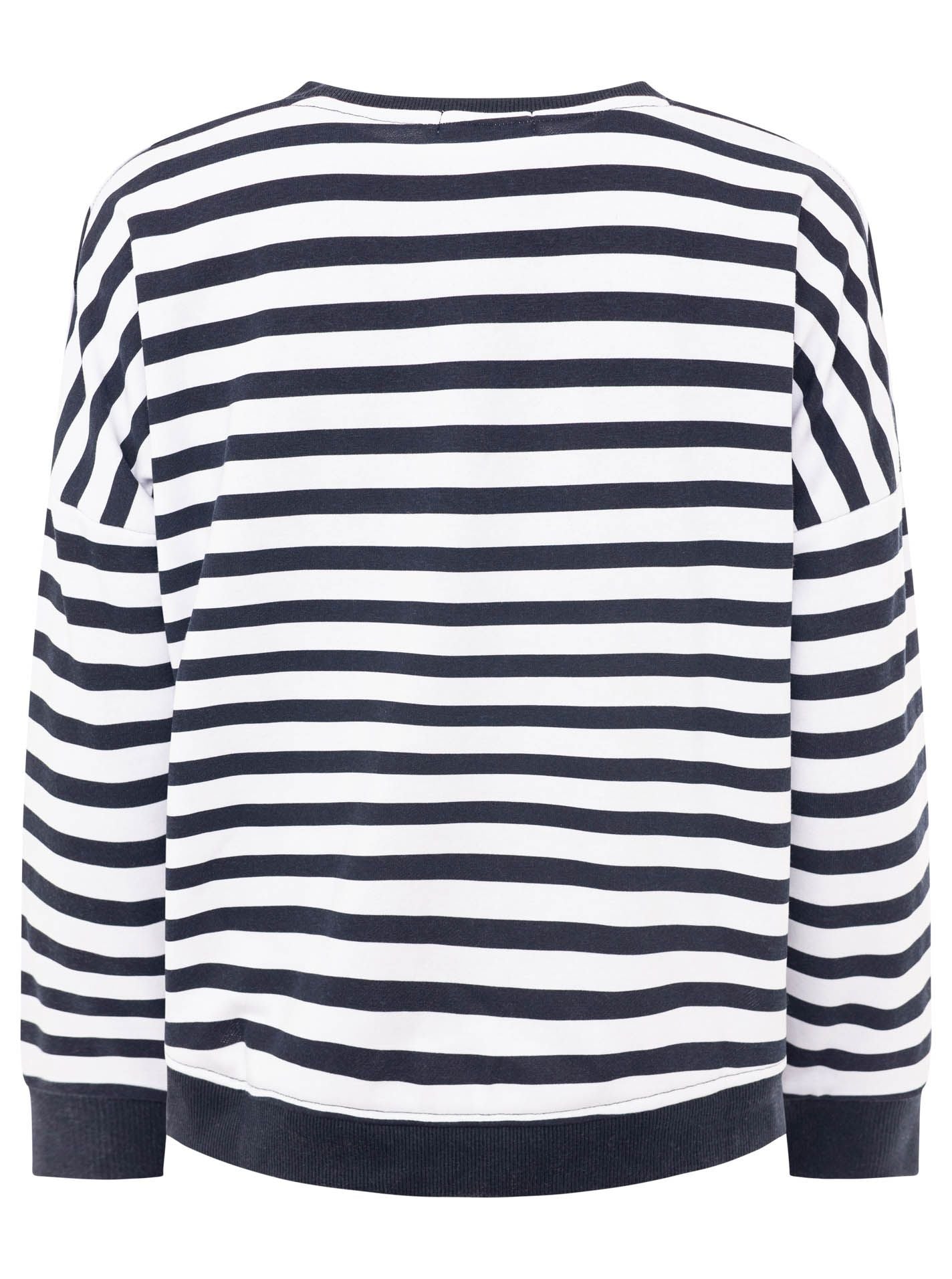 💕 Zwillingsherz Sweatshirt "V-Neck" Navy