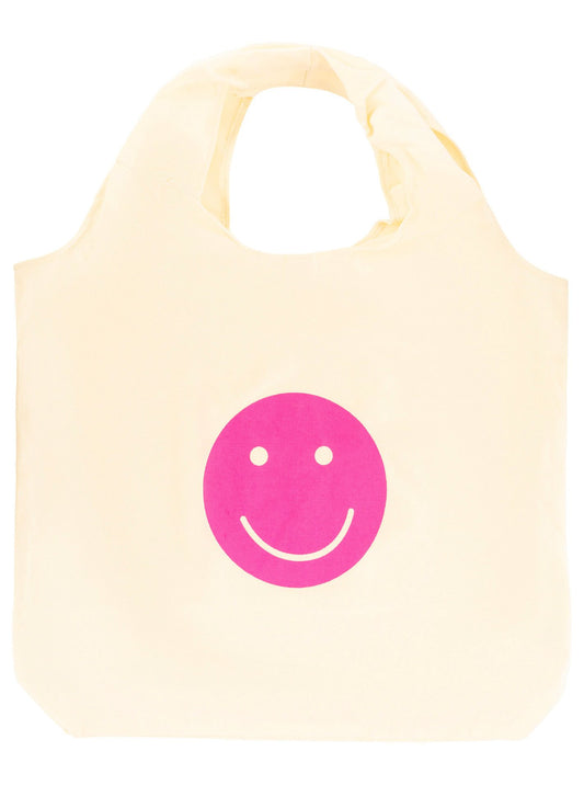 💕 Zwillingsherz XXL Shopper "Smile" Beige