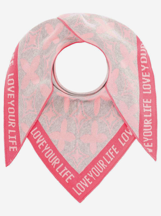 💕 Zwillingsherz Dreieckstuch "ClassyZH" Pink