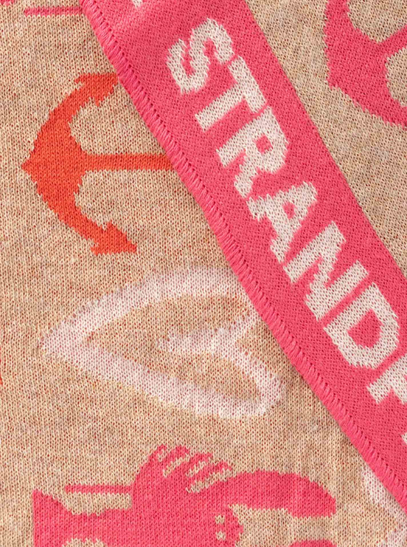 💕 Zwillingsherz Dreieckstuch "Anker Hummer I" Beige