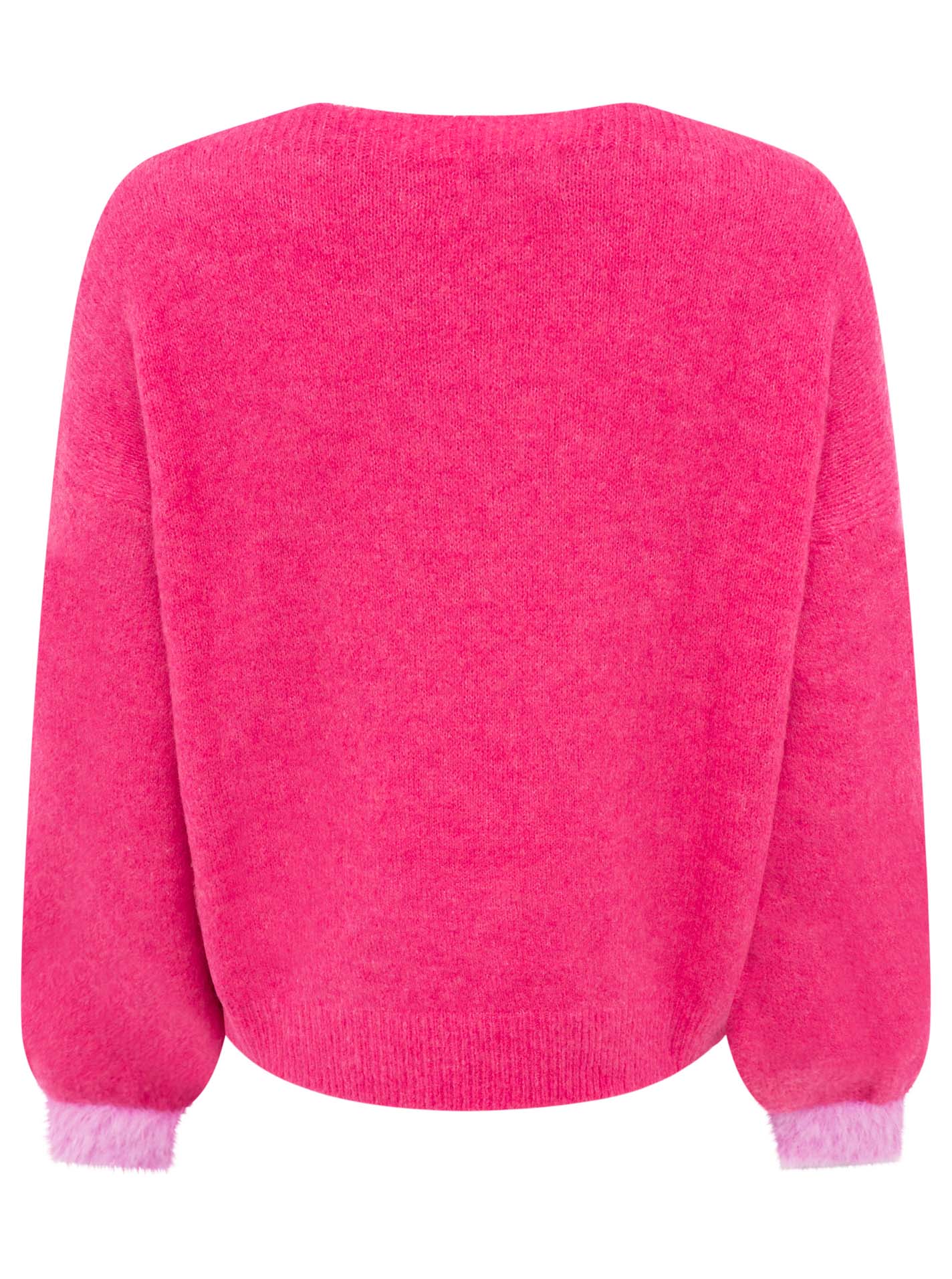 💕 Zwillingsherz Pullover Pulli "Hope" Pink