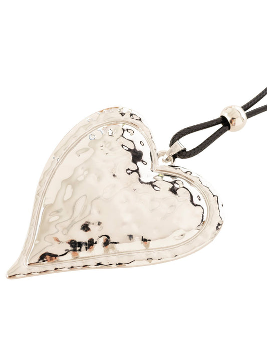 💕 Zwillingsherz Kette "Herz" Silber