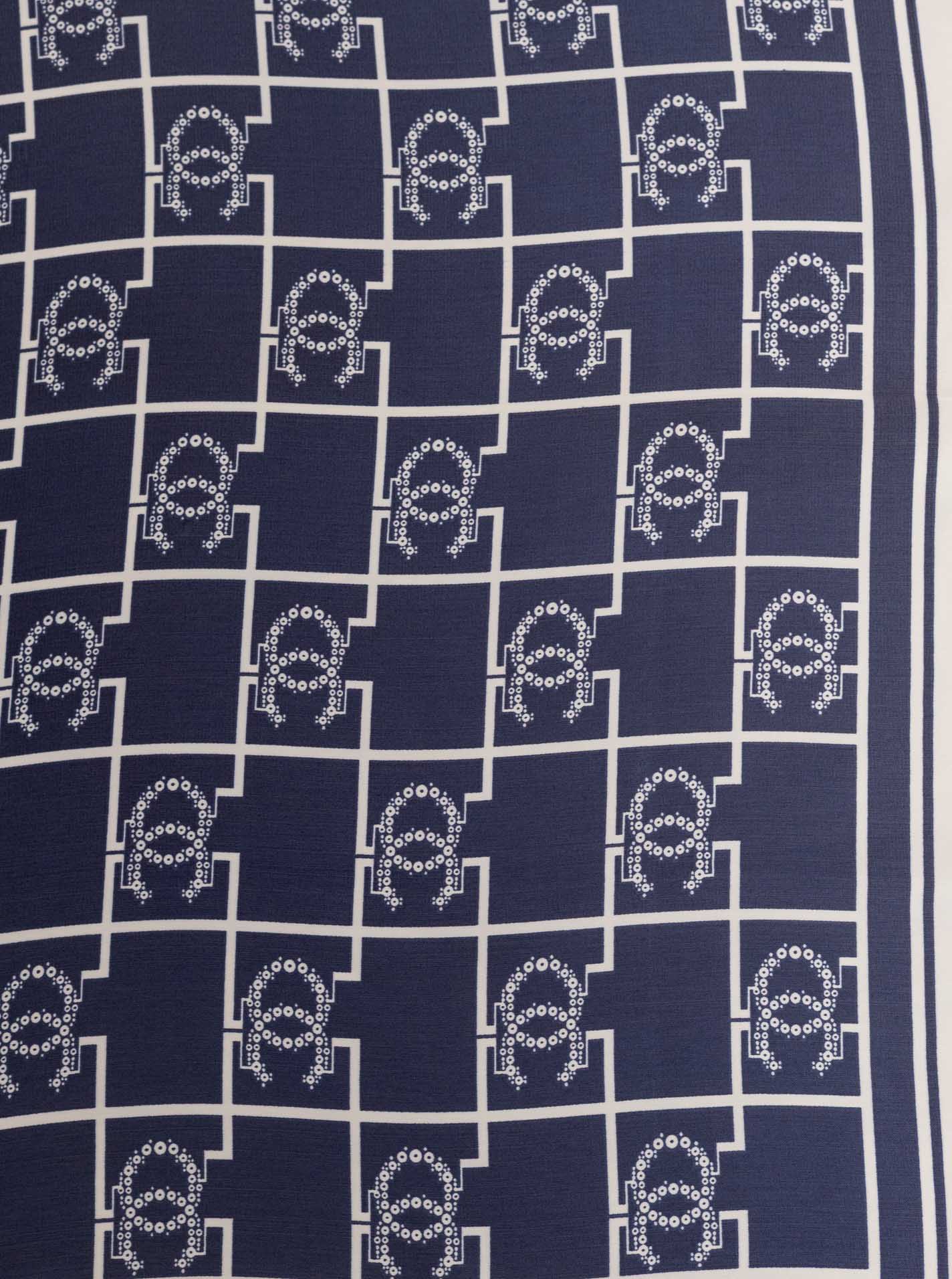 💕 Zwillingsherz Nickituch "Luxury" Navy