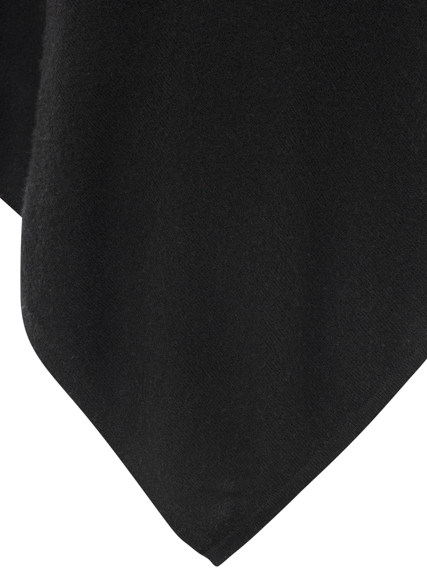 💕 Zwillingsherz Poncho Cape 100 % Kaschmir Cashmere Schwarz