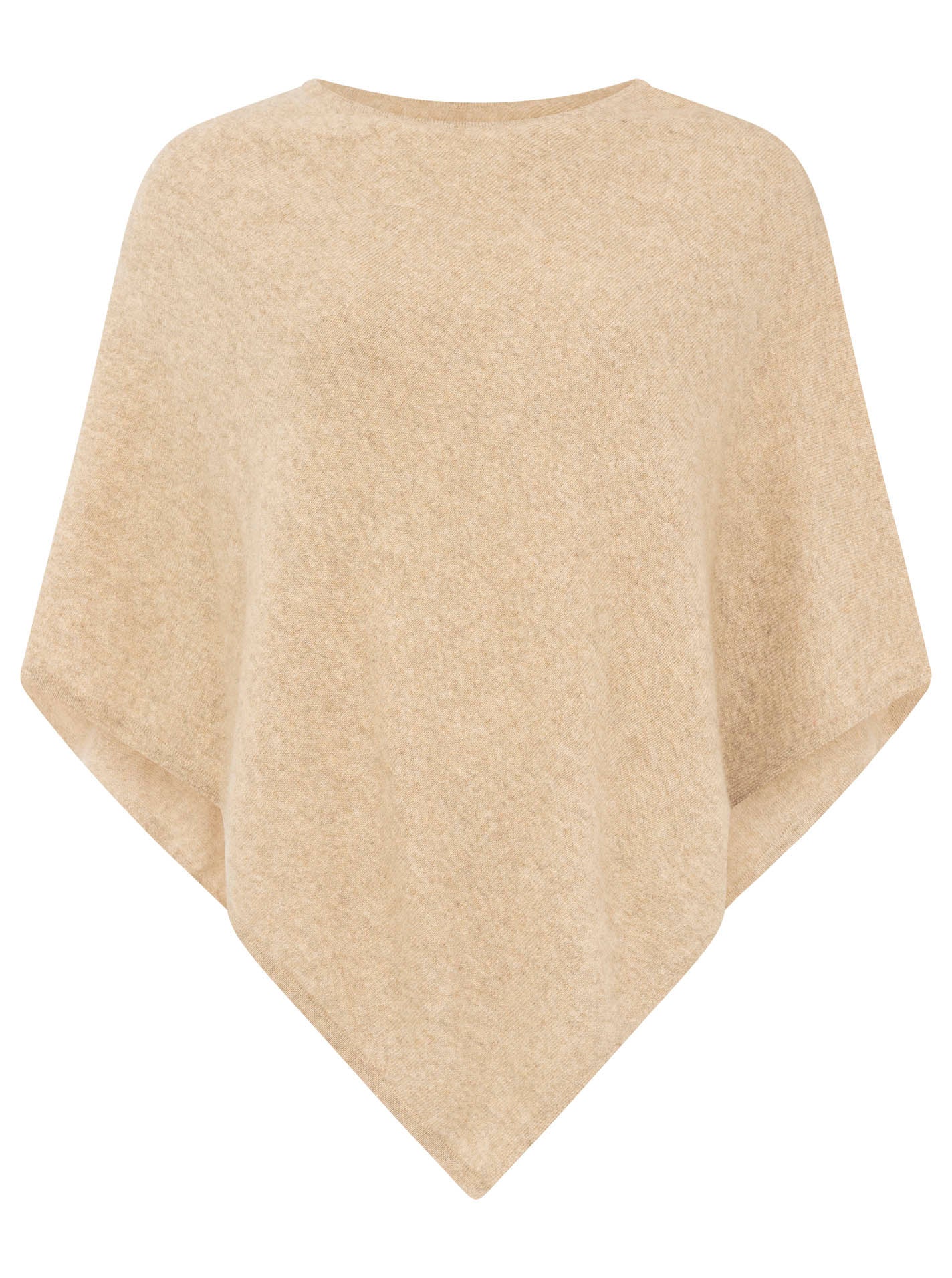 💕 Zwillingsherz Poncho Cape 100 % Kaschmir Cashmere Mittelbeige