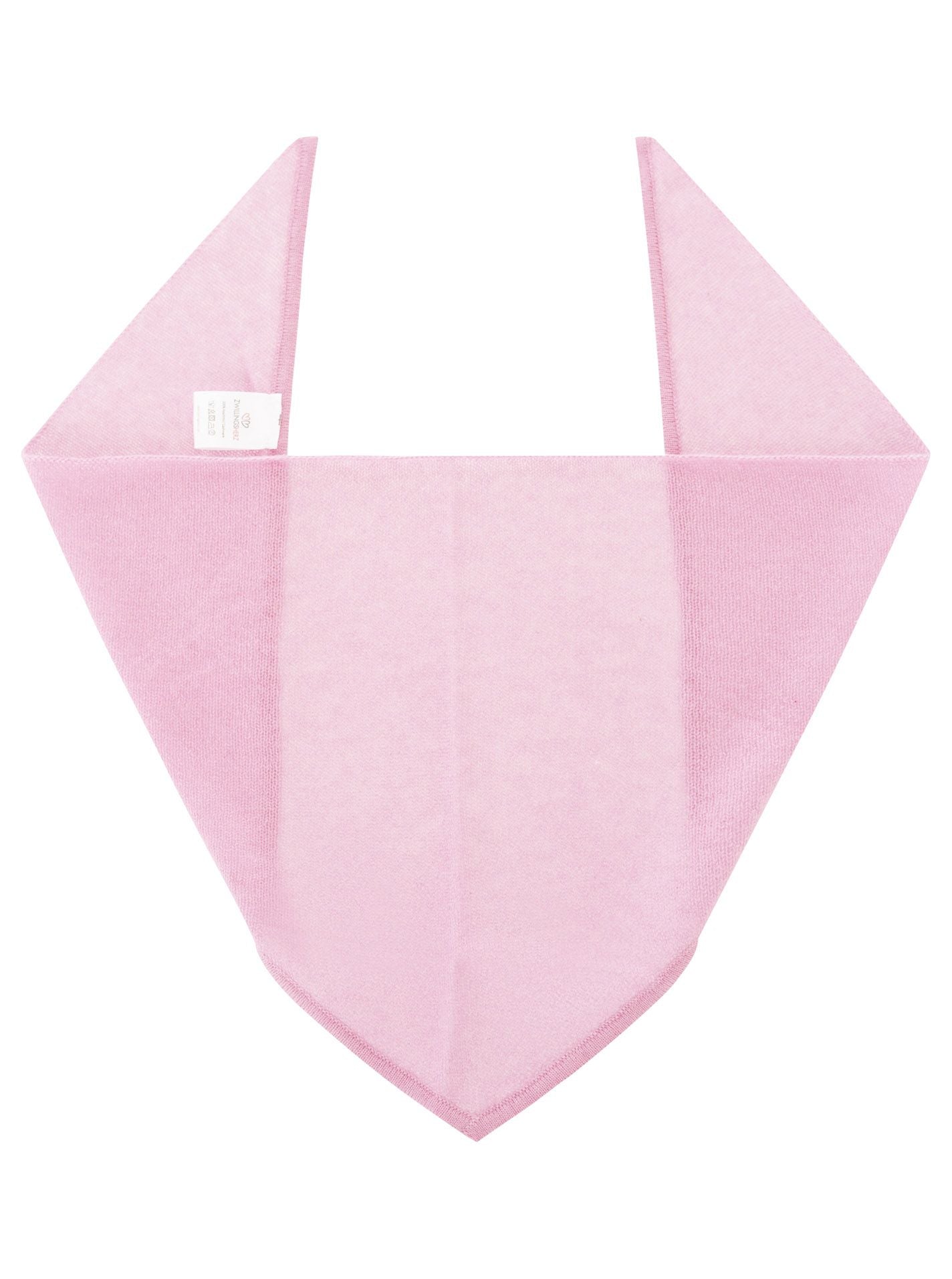 💕 Zwillingsherz Halstuch "100 % Kaschmir" Rosa NEU
