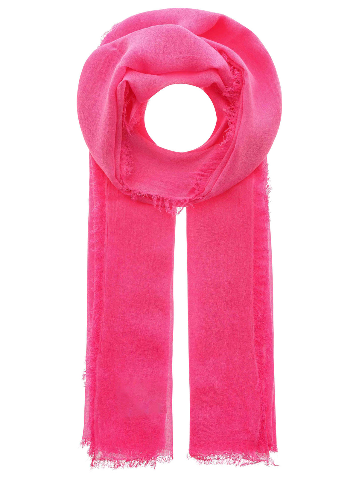 💕 Zwillingsherz Schal Tuch "Laura" Pink Bambus nachhaltig