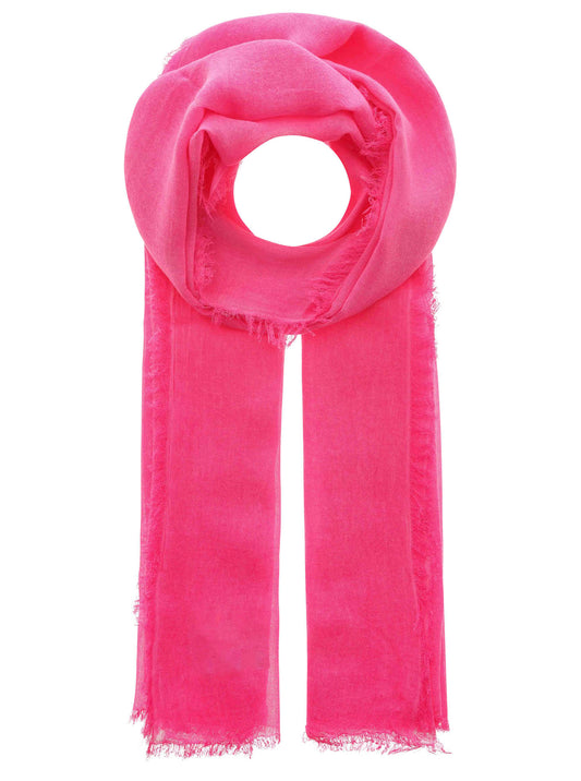💕 Zwillingsherz Schal Tuch "Laura" Pink Bambus nachhaltig