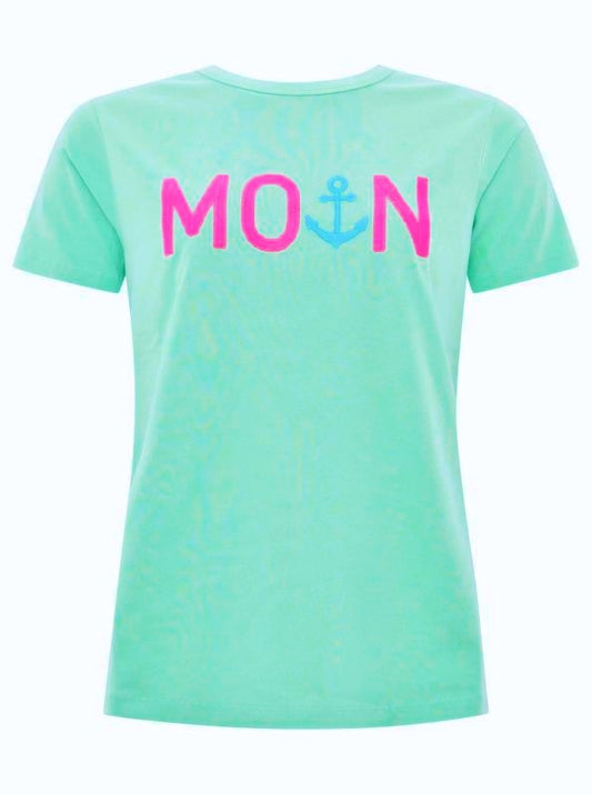💕 Zwillingsherz T-Shirt "MoinZH" Mint