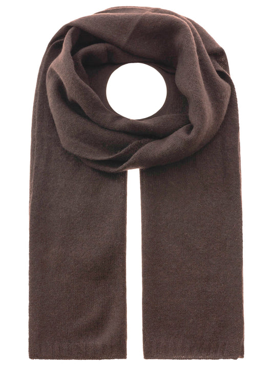 💕 Zwillingsherz Schal 100 % Cashmere "Classic" Kaschmir Braun
