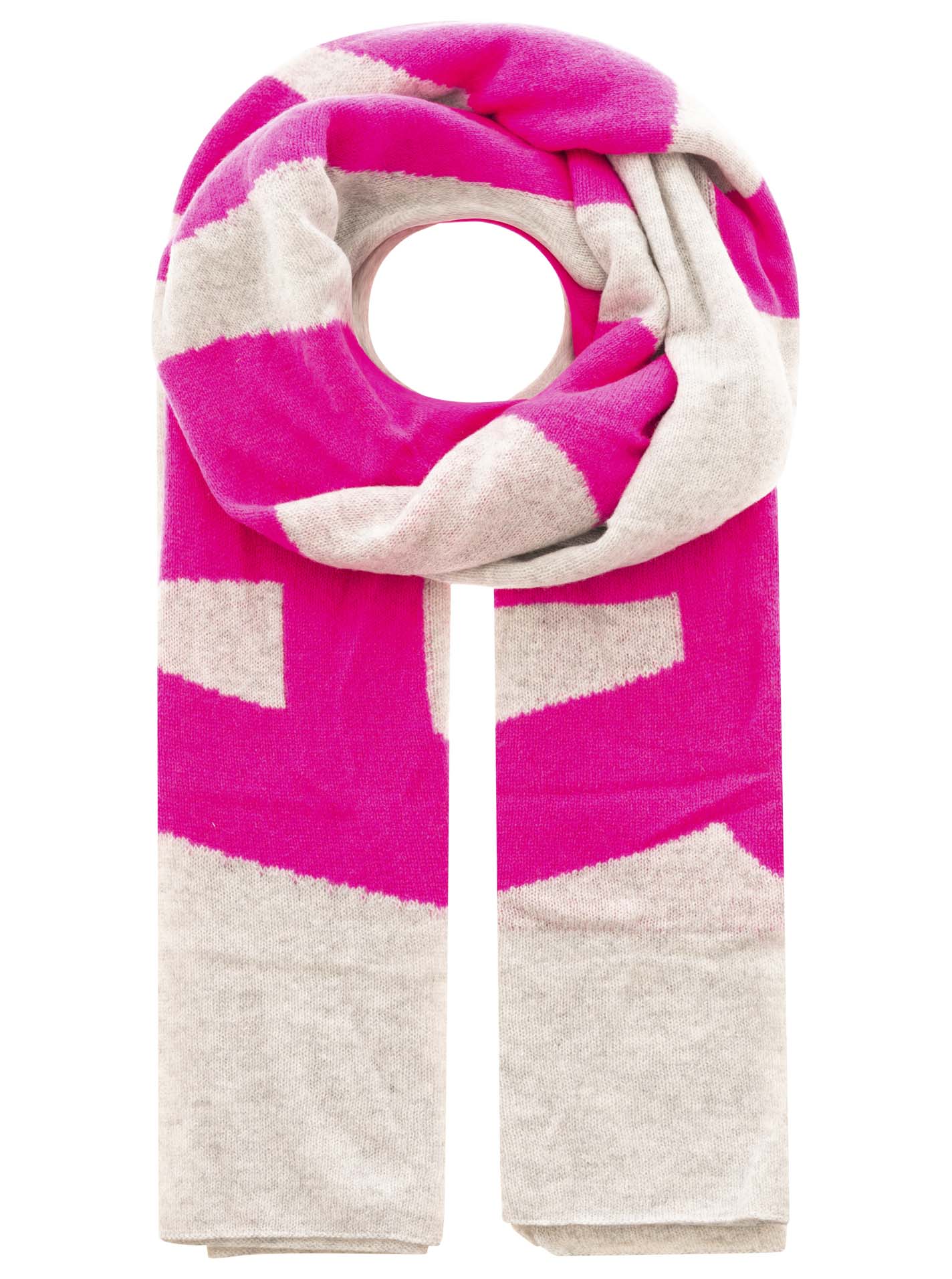 💕 Zwillingsherz XXL Schal "Amour" 100 % Cashmere Kaschmir Hellgrau