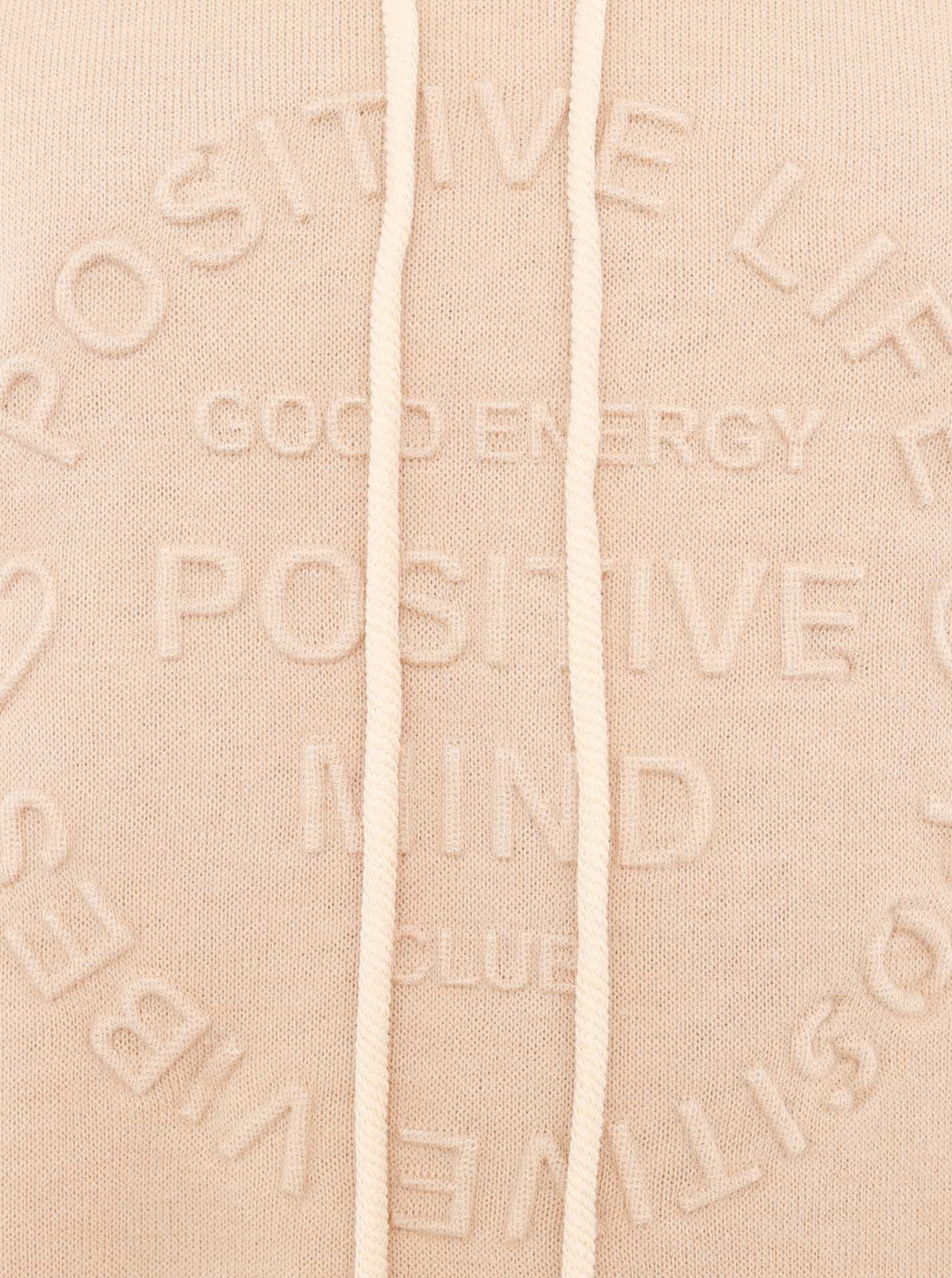 💕 Zwillingsherz Hoodie Double Face "Positive Mind" Stempeldruck