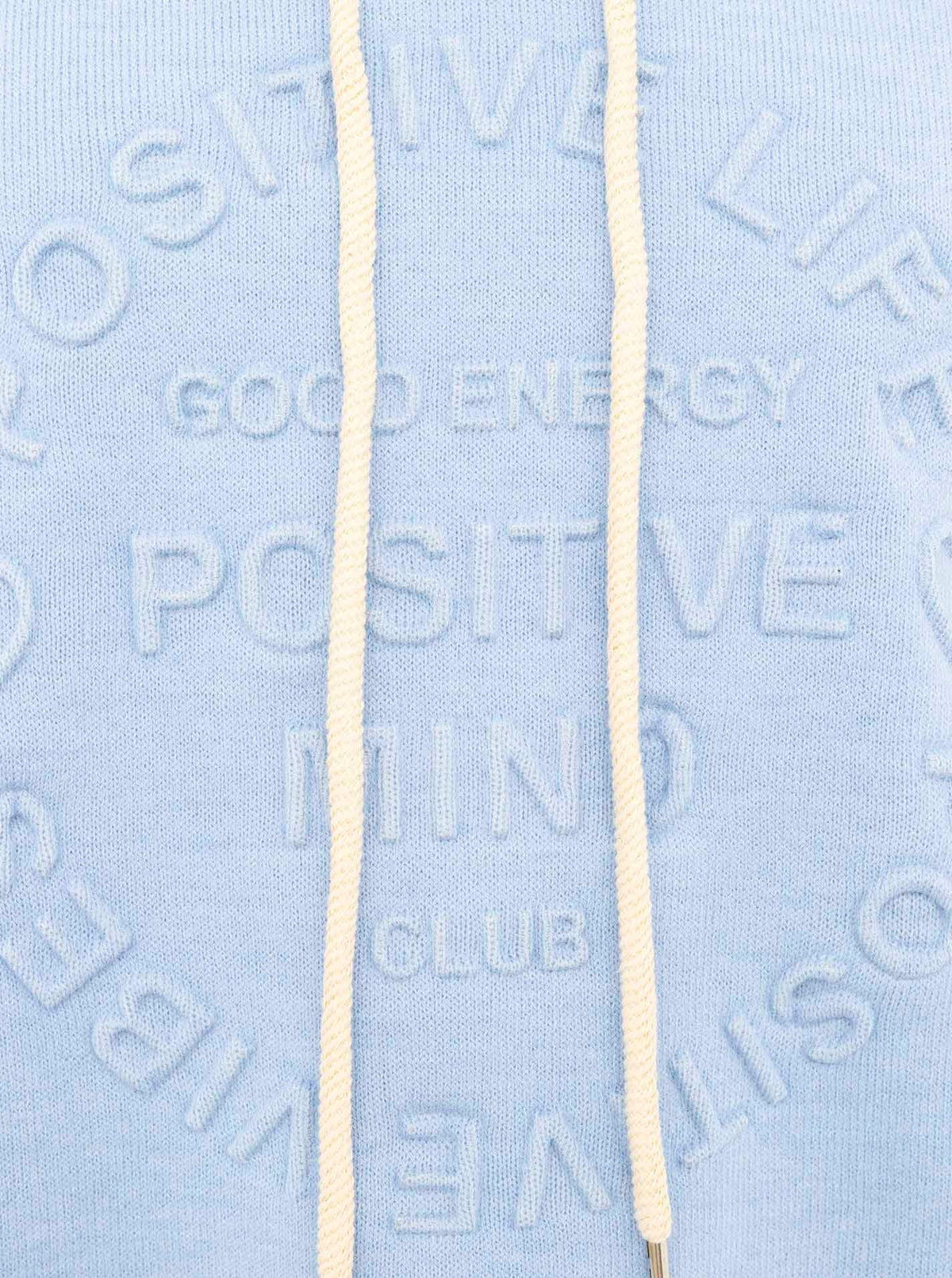💕 Zwillingsherz Hoodie Double Face "Positive Mind" Stempeldruck