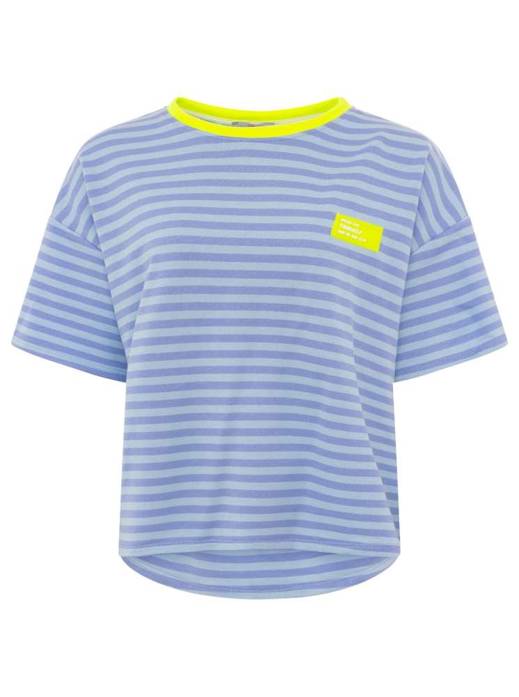 💕 Zwillingsherz Shirt Sweat "Dress for yourself" Blau