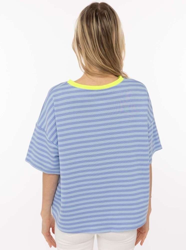 💕 Zwillingsherz Shirt Sweat "Dress for yourself" Blau