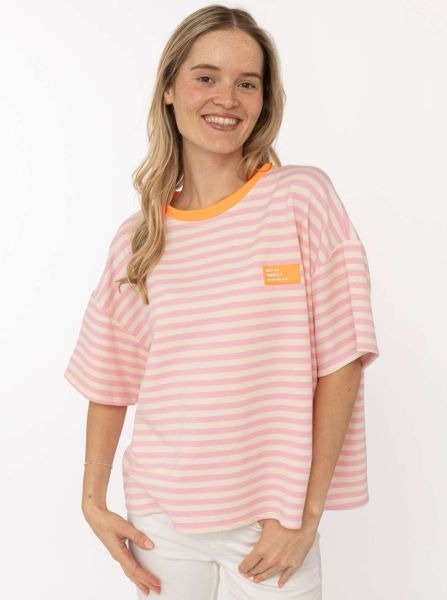 💕 Zwillingsherz Shirt Sweat "Dress for yourself" Rosa