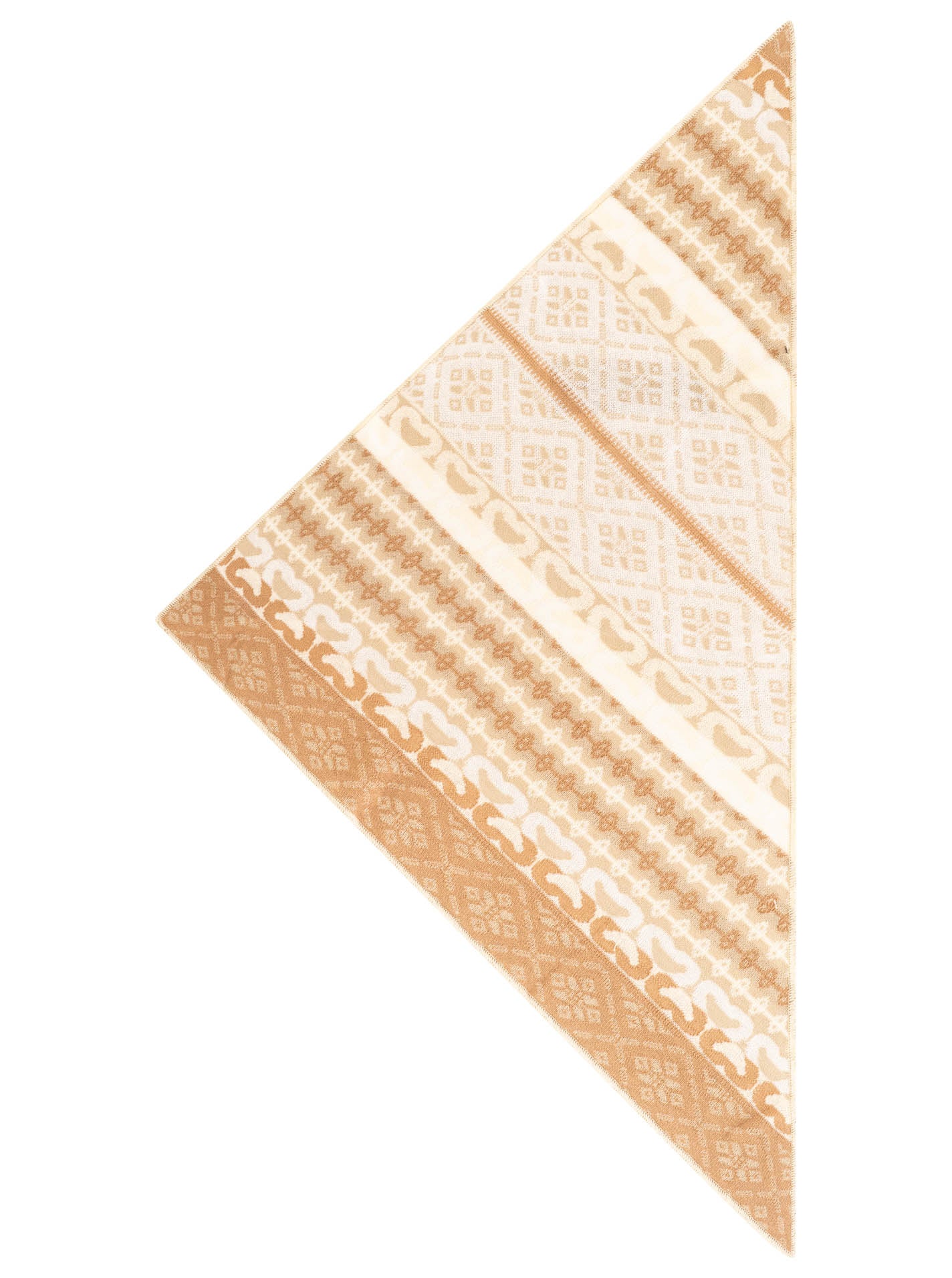 💕 Zwillingsherz Kleines Halstuch "Maralda" Beige