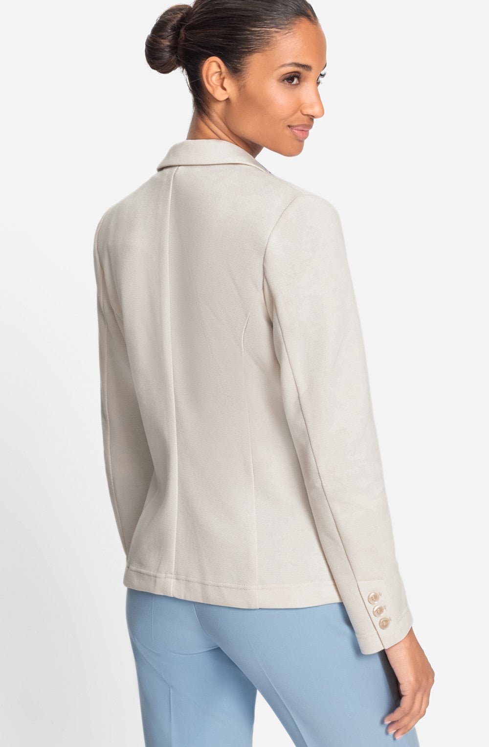 Olsen Blazer mit zwei Knöpfen 15001367 Canvas Beige