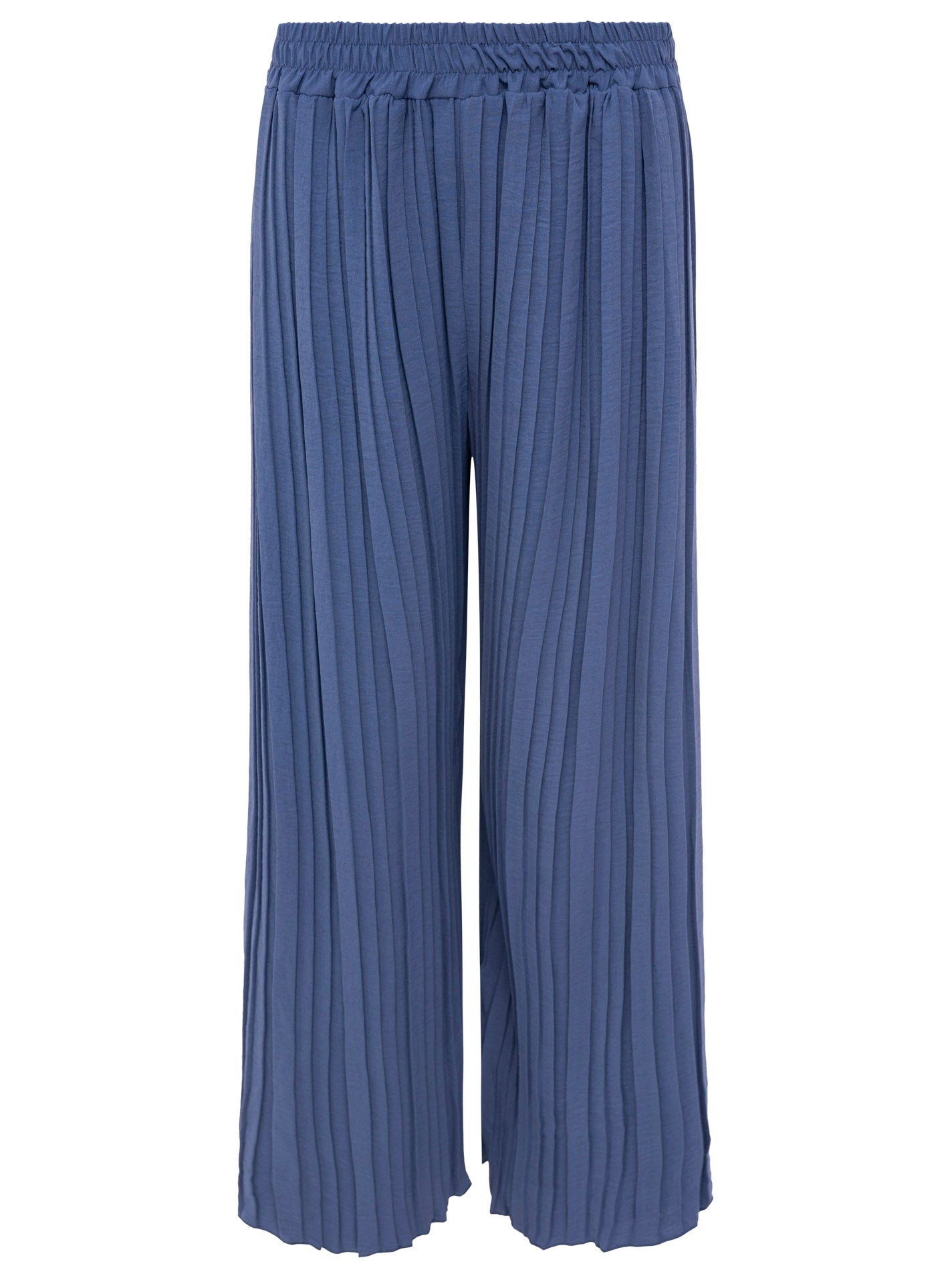 💕 Zwillingsherz Hose Plissee "Summer" Jeansblau
