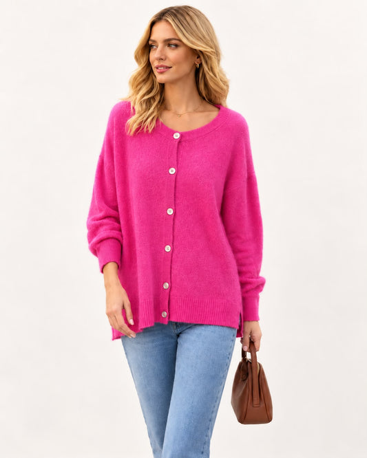 Flair Cardigan Baby Mohair lang