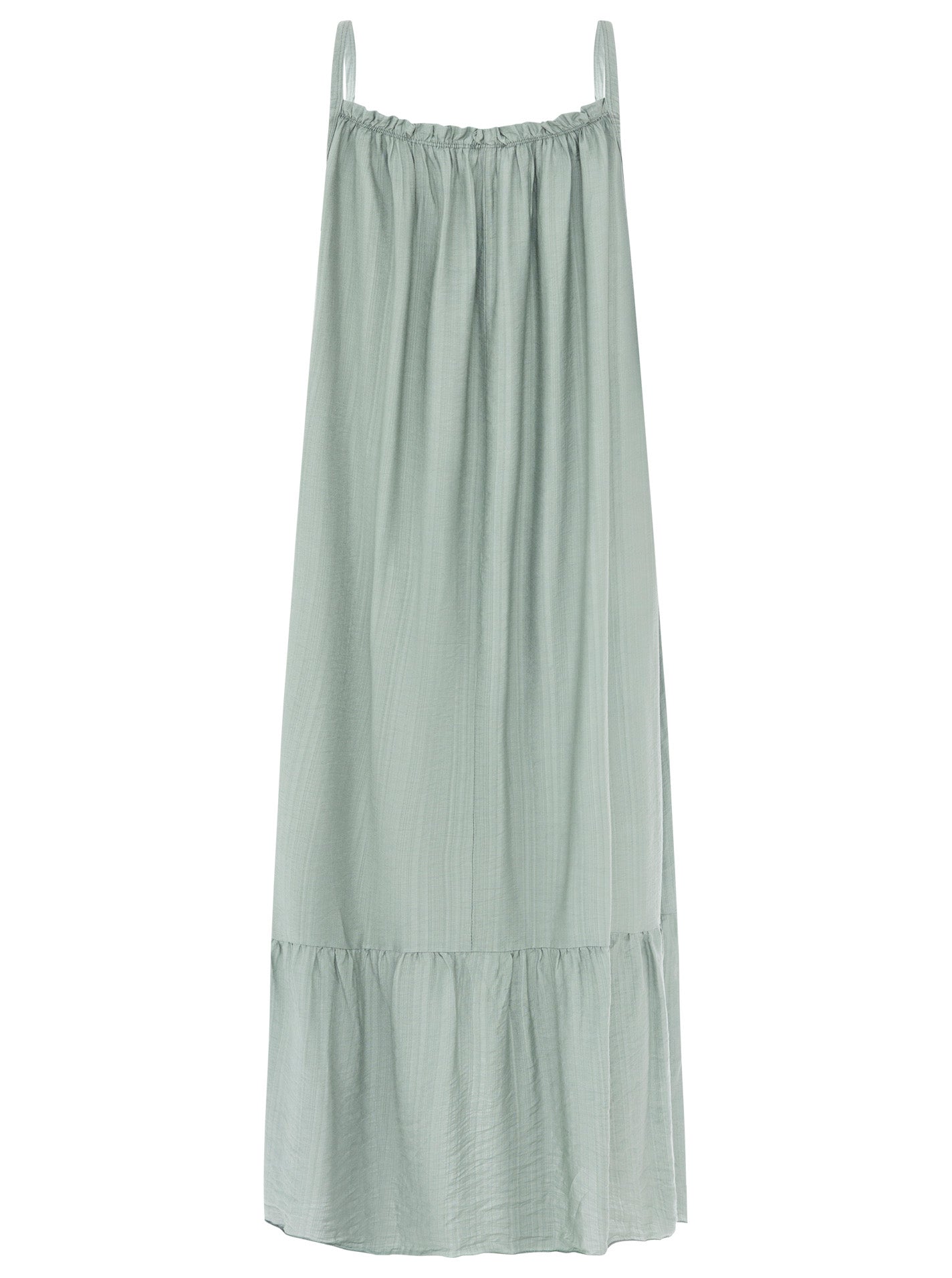 💕 Zwillingsherz Spaghetti Kleid BW "Uni & Summer" Salbei