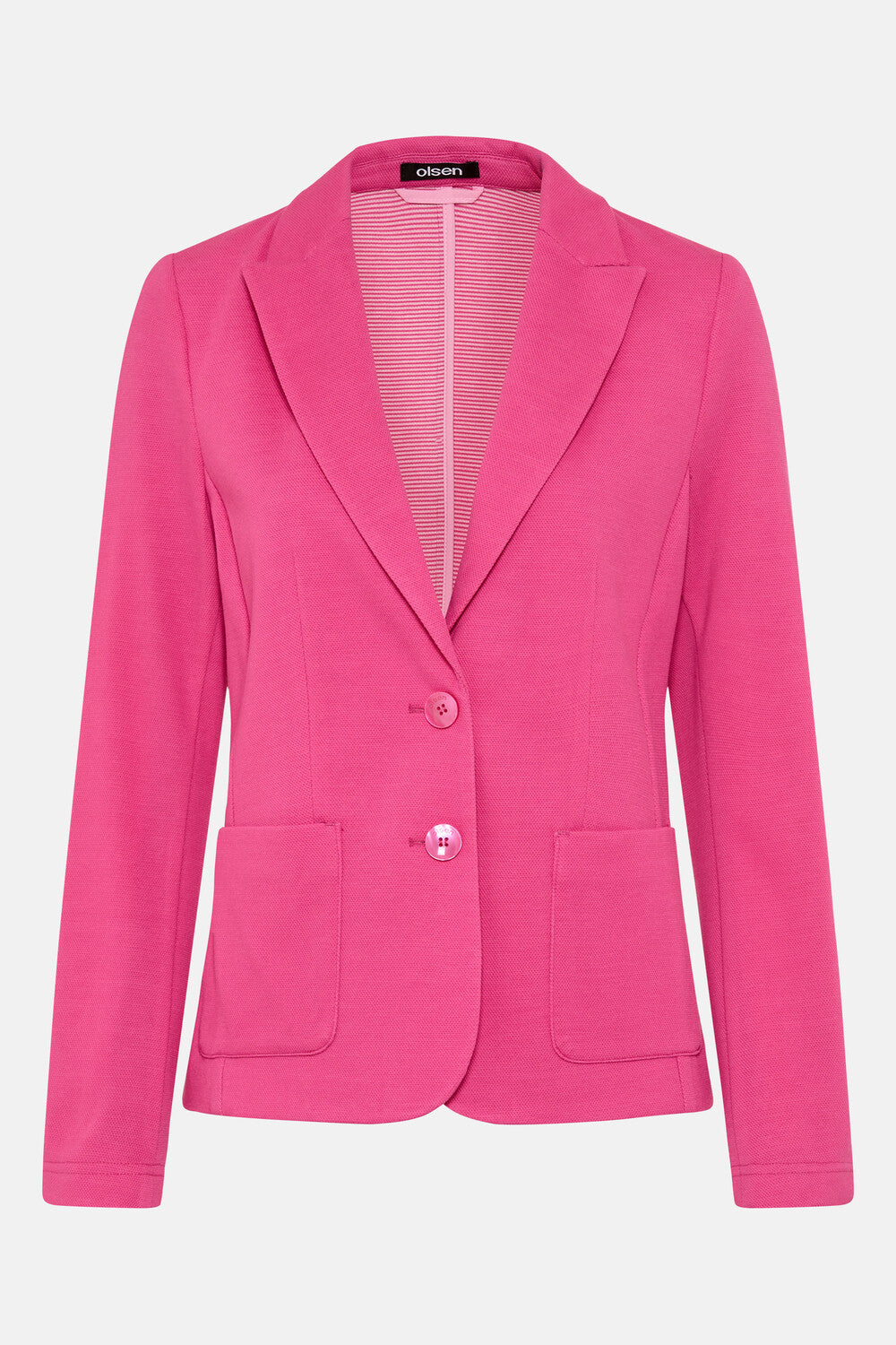 Olsen Blazer mit zwei Knöpfen 15001367 Electric Fuchsia
