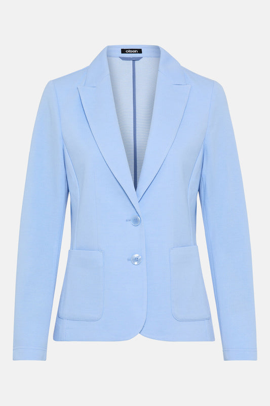 Olsen Blazer mit zwei Knöpfen 15001367 Cloud Blue