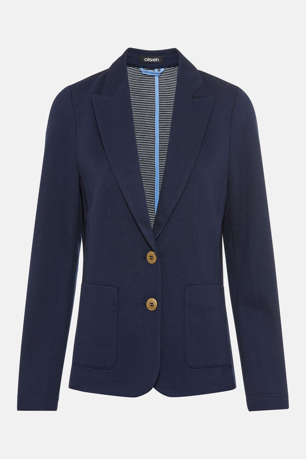 Olsen Blazer mit zwei Knöpfen 15001367 Ink Blue