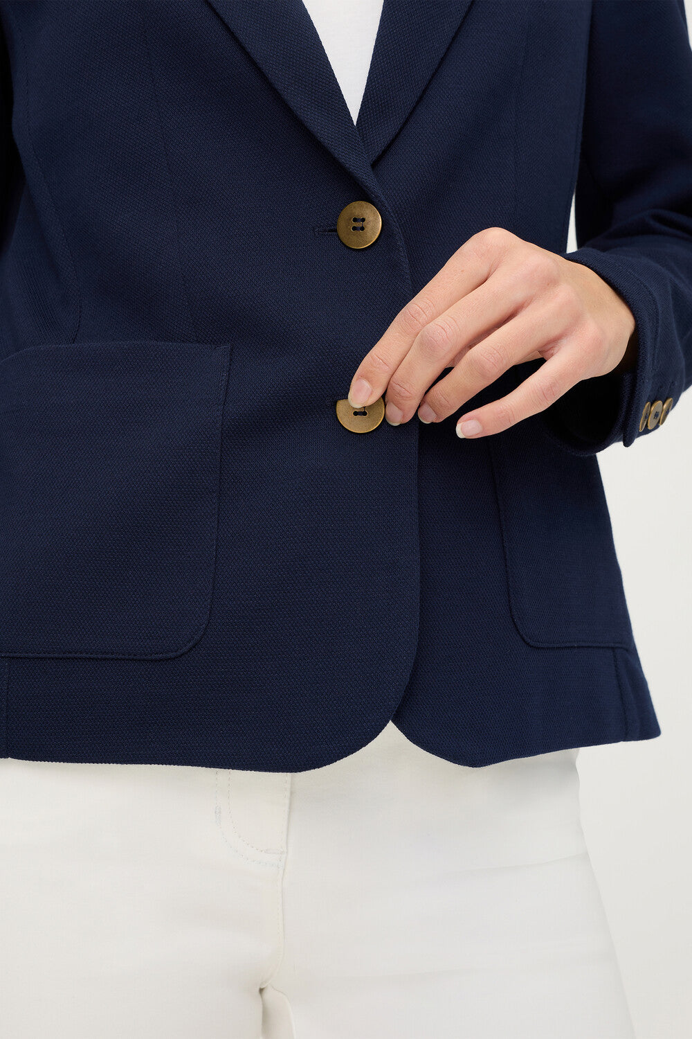 Olsen Blazer mit zwei Knöpfen 15001367 Ink Blue