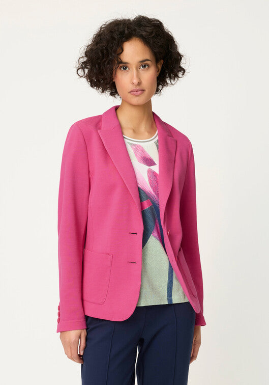 Olsen Blazer mit zwei Knöpfen 15001367 Electric Fuchsia