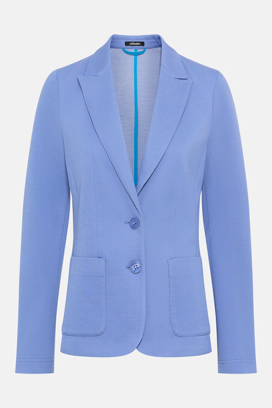 Olsen Blazer mit zwei Knöpfen 15001367 Bay Blue