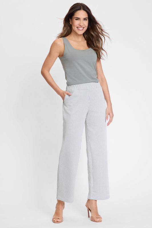 Olsen Hose Streifen 14002199 Jungle Khaki
