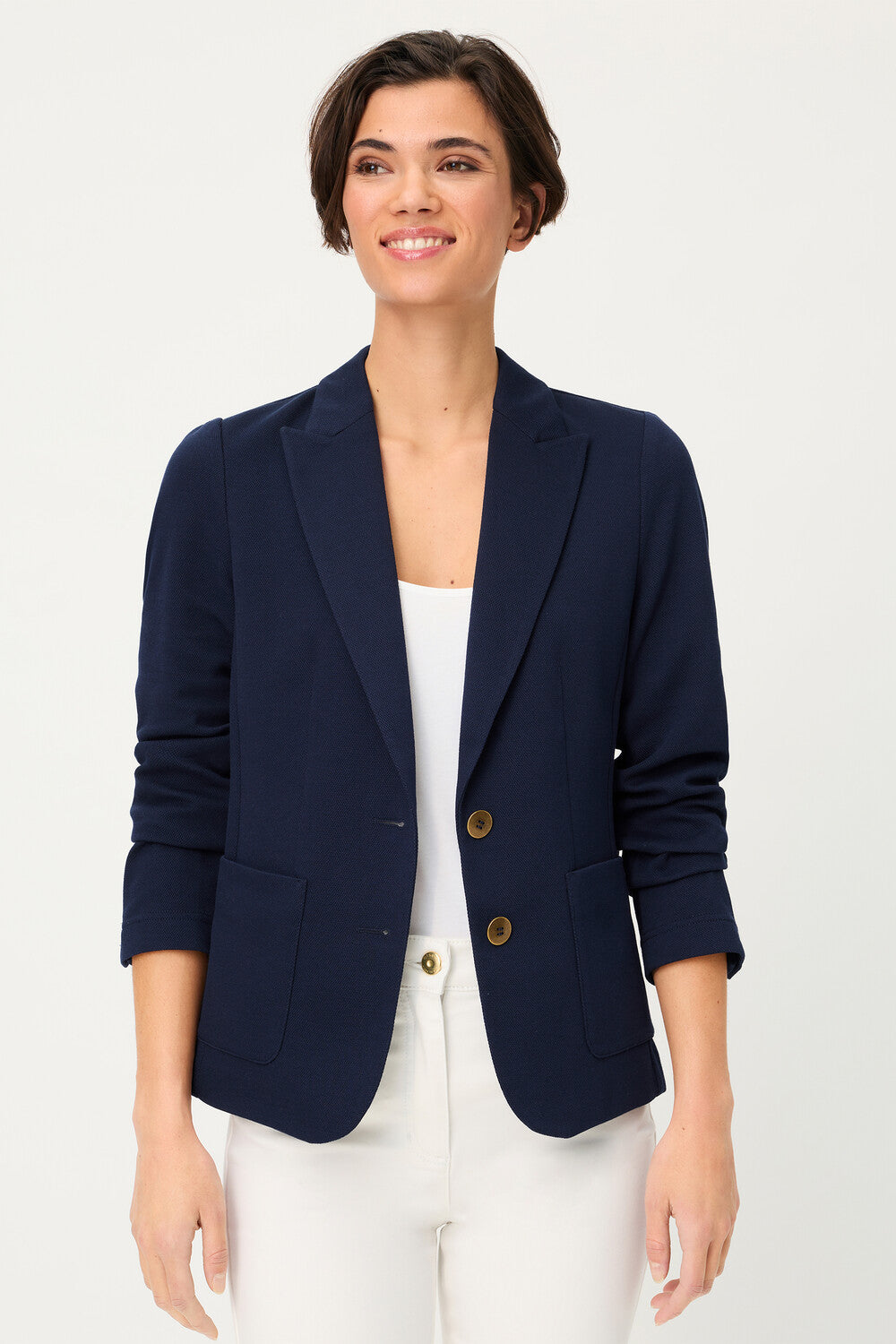 Olsen Blazer mit zwei Knöpfen 15001367 Ink Blue
