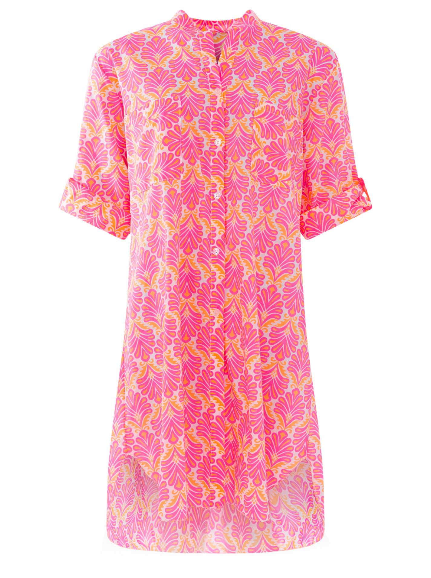 💕 Zwillingsherz Tunika "Neon Colors" Neonpink