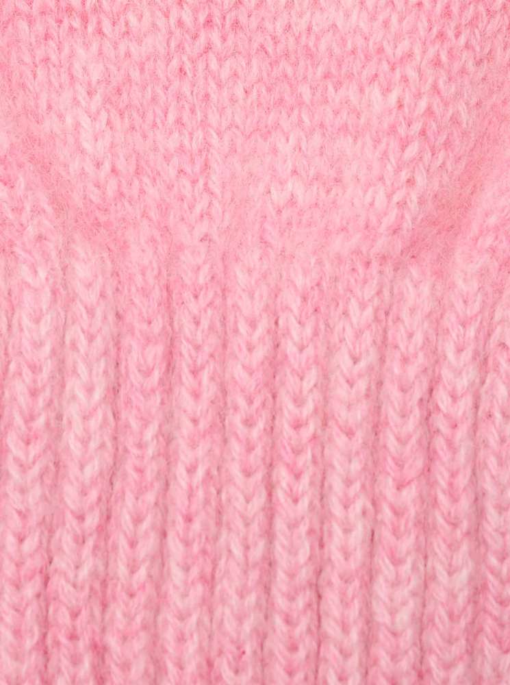 💕 Zwillingsherz Handschuhe 100 % Kaschmir Cashmere Melangepink