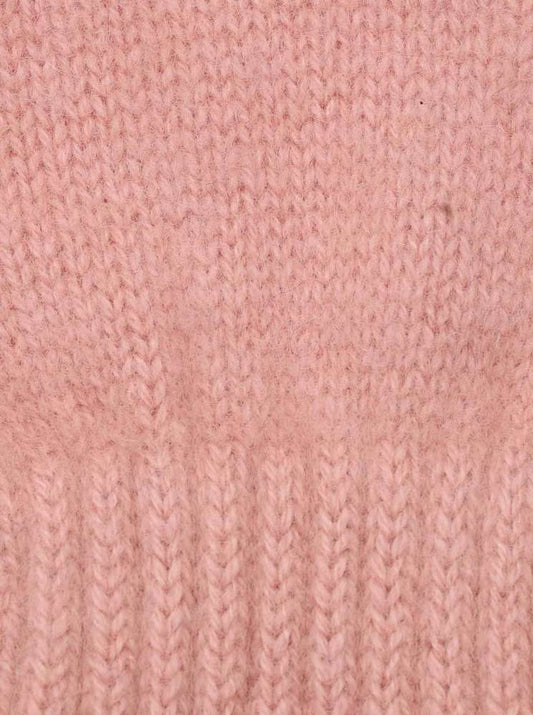 💕 Zwillingsherz Handschuhe 100 % Kaschmir Cashmere Altrosa