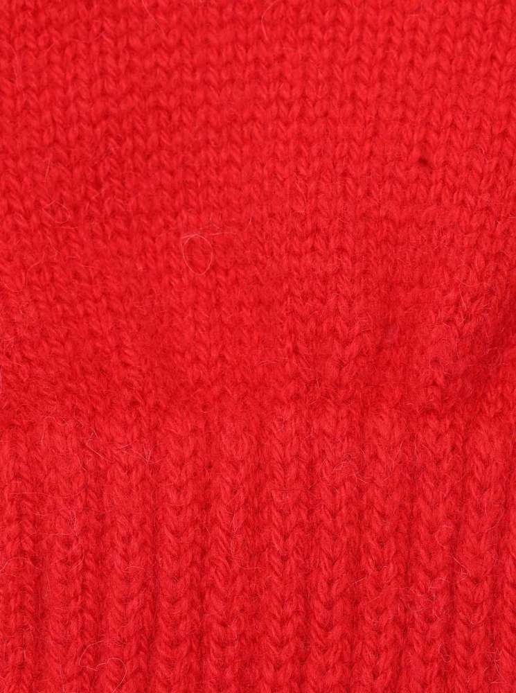 💕 Zwillingsherz Handschuhe 100 % Kaschmir Cashmere Rot