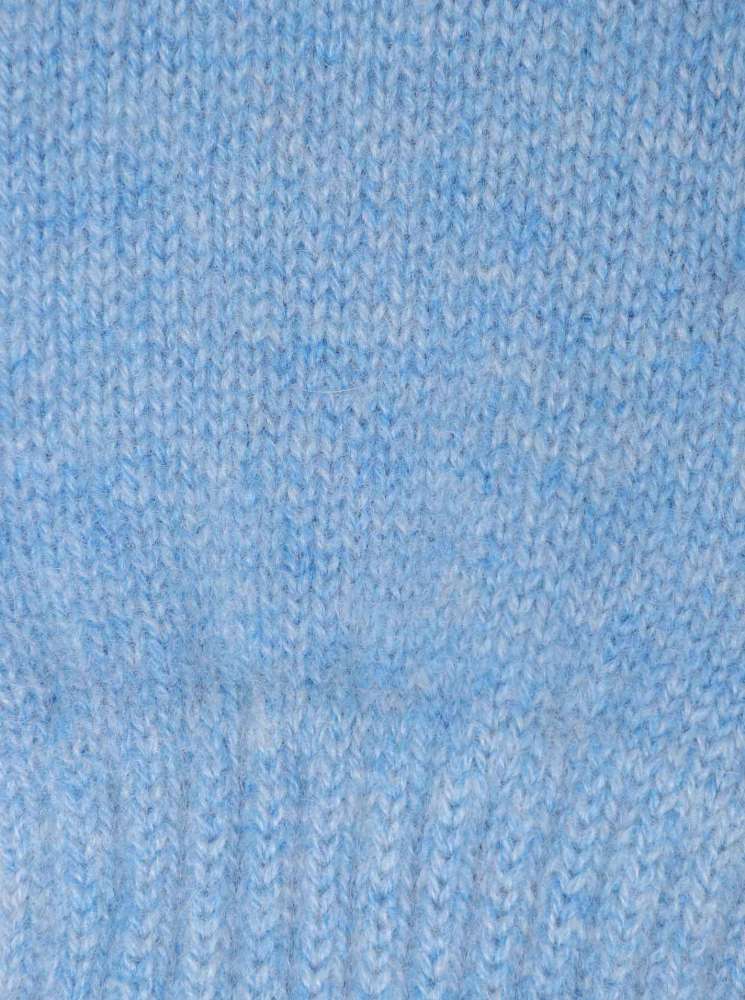💕 Zwillingsherz Handschuhe 100 % Kaschmir Cashmere Hellblau