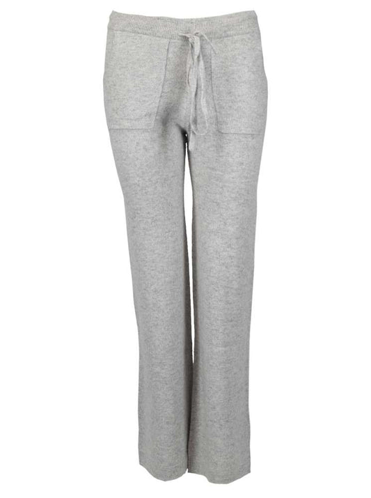 💕Zwillingsherz Jogger Hose "Uni" Pants 100 % Cashmere Hellgrau