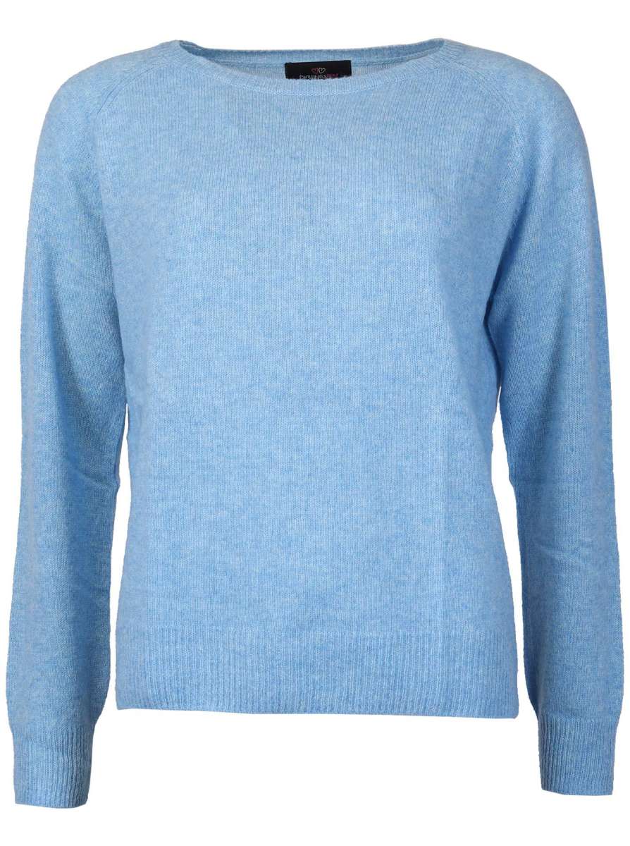 💕 Zwillingsherz Pullover Pulli "Blogger Style" 100 % Kaschmir Cashmere Blau