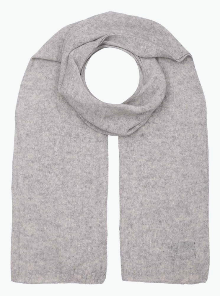 💕 Zwillingsherz Schal 100 % Cashmere "Classic" Kaschmir Hellgrau