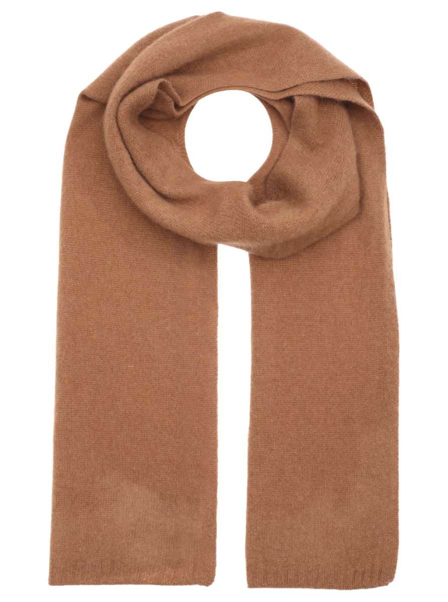 💕 Zwillingsherz Schal 100 % Cashmere "Classic" Kaschmir Cognac
