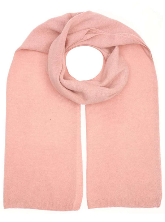 💕 Zwillingsherz Schal 100 % Cashmere "Classic" Kaschmir Altrosa