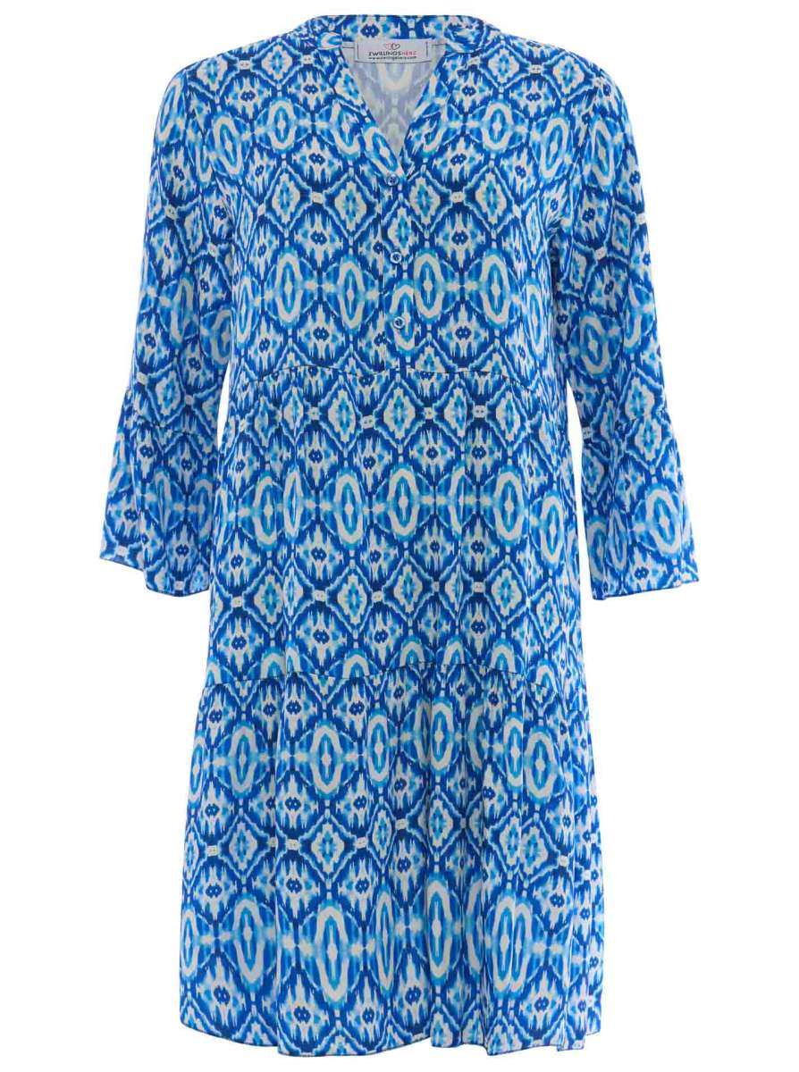 💕 Zwillingsherz Kleid "Toskana" Blau