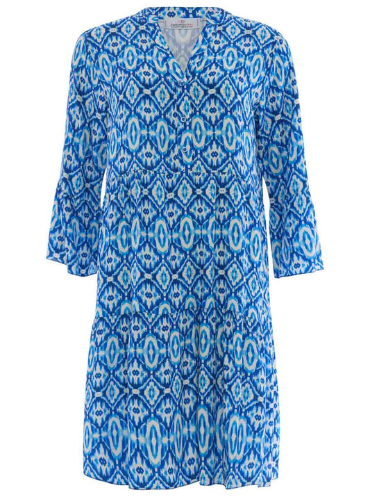 💕 Zwillingsherz Kleid "Toskana" Blau