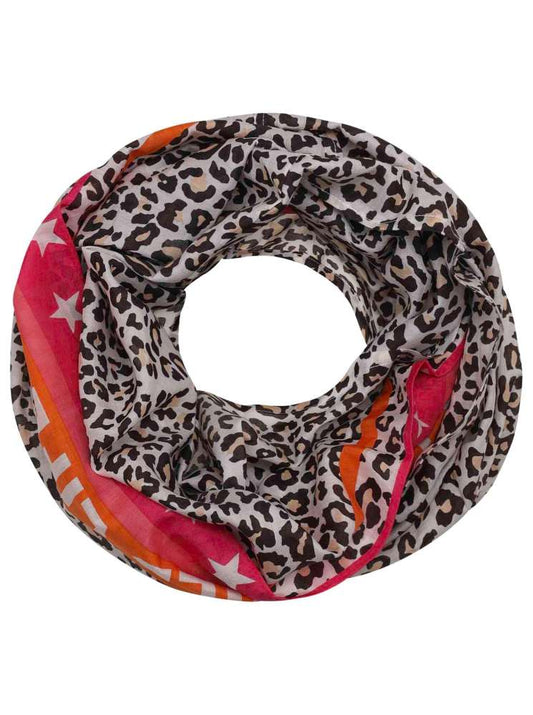 💕 Zwillingsherz Loop Schal Tuch "Ranja Loop" Pink