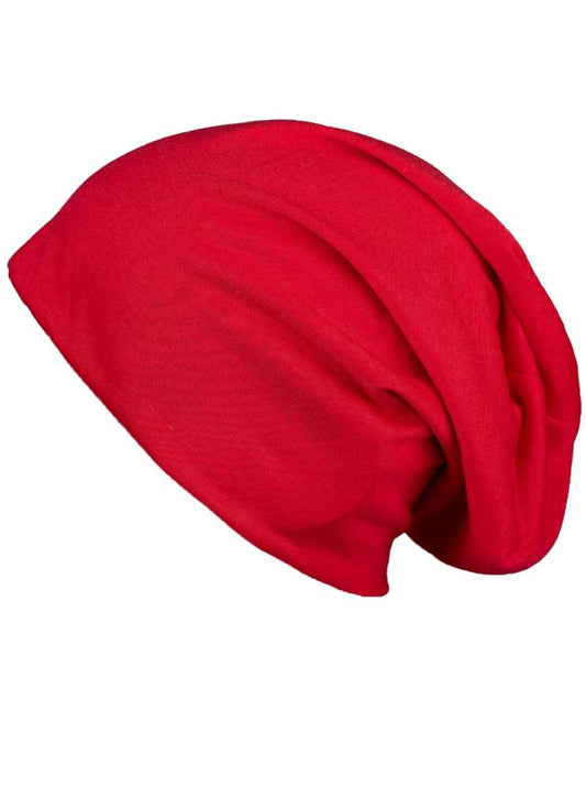 💕 Zwillingsherz Mütze Beanie "Maike" Jersey Rot